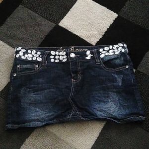 Jr Misses jean skirt
